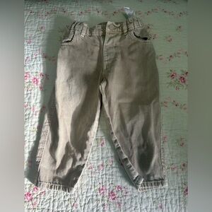 Toddler Zara tan pants size 3